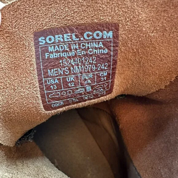 Pikolinos Leather Ankle Boots Cognac Brown Block Heel Zip Strap Detail Size 39 - Picture 8 of 12